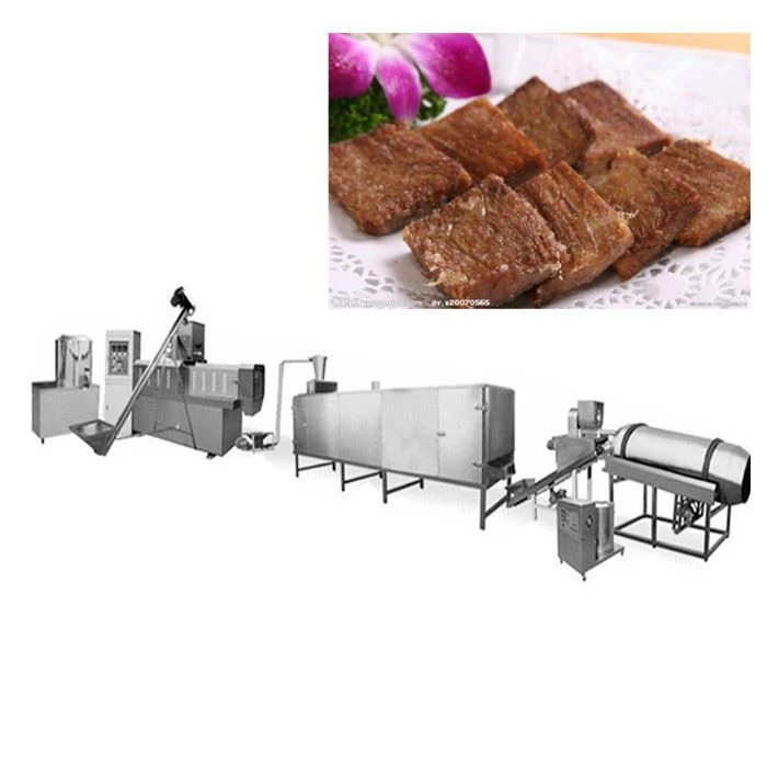 Double Screw Extruder Soybean Machine